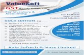 softwaresuggest-cdn.s3.amazonaws.comsoftwaresuggest-cdn.s3.amazonaws.com/brochures/1533542487_kalasoftech.pdf · GST Reports : GST Ledgers (with tax wise and separate for input and