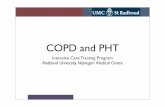 COPD and PHT - Intensivistenopleidingintensivistenopleiding.nl/downloads/files/COPD and PHT.pdf · COPD and PHT Intensive Care Training Program Radboud University Nijmegen Medical