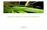 Session Beans & Servlet Integration - ralf-gitzel.inforalf-gitzel.info/JEE-14-09-SessionBeans.pdf• Stateful und Stateless Session Beans • Programmierung einer Stateful Session