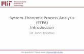 System-Theoretic Process Analysis (STPA) Introductionpsas.scripts.mit.edu/home/wp-content/uploads/2019/03/JThomas-STPA-Intro.pdf · Actuating Inadequate operation Inappropriate, ineffective,
