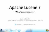 Apache Lucene 7 - Berlin Buzzwords .My Background • Committer and PMC member of Apache Lucene and