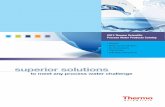 to meet any process water challenge - Thermo Fisher Scientific · 2013 Thermo Scientific Process Water Products Catalog • Sensors • Measurement Systems • Online Analyzers •