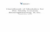Handbook of Modules for the Study Course Bioengineering, B.Sc. · Integrated Management Systems and Quality Management Integrierte Managementsysteme und Qualitätsmanagement