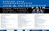 Spring 2019 Undergraduate Job & Internship Fair Spring Job Fair.pdf · Spring 2019 Undergraduate Job & Internship Fair / Employers 1 E M P L O Y E R P A G E Akadia Tax Recruiting