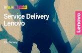 Service Delivery Lenovo - also.com · Einhalten der DOA-Frist. Händler reklamiert DOA beim Distributor Mit der DPCN ist der Händler in der Lage den DOA beim Distributor zu reklamieren,