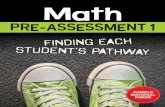 Math - Nelson · 2. 3. FINDING EACH STUDENT’S PATHWAY. Math Pre-Assessment . is a uniquely designed resource to help educators understand and customize each student’s math education.