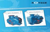 SPT-SPU-Final-Brochure-HighRes-JPG-Canada PUMPS... · Self-Priming 1 150 rpm, 7.3m (24FT)- 1450 rpm, 7ßm (25FT) R TECH Pumps & Systems Inc "A Trusted Partner in Pump Solutions" Rotech