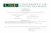 Addendum No. 1 - usf.edu · Is there a requirement for narrative reporting? Yes. 17. Is there any desire to review the current state and any potential process improvements? Yes, but