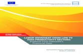Labor Movement from Low to High Productivity Sector: i ...· Labor Movement from Low to High Productivity