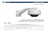 Surveyor® HD Series Network Camera Domes · General Information | 1-1 Surveyor HD Network Dome XX214-00 Chapter 1 Introduction 1 . This chapter provides general information about