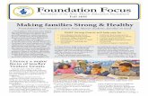 Foundation Focus - s3.amazonaws.com · Foundation Focus Newsletter of the Penn Manor Education Foundation Foundation’s new initiative assists Penn Manor students, families in need