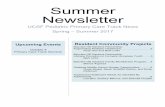 Spring - Summer 2017 PC Track Newsletter - Summer 2017 PC... · 2 Project Goal: • Improve access to primary healthcare and medical homes for children in the Bayview Hill Gardens