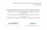 WP-EM-08b Nodal Pricing in the German Electricity Sector ... fileElectricity Markets Working Papers WP-EM-08b Nodal Pricing in the German Electricity Sector – A Welfare Economics