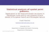 Statistical analysis of spatial point patterns. - Uni Ulm · Statistical analysis of spatial point patterns. Applications to 3D heterochromatin structures in interphase nuclei and