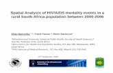 2. Spatial Analysis of HIV HIVS elias - INDEPTH Network 2/2...Spatial Analysis of HIV/AIDS mortality events in aSpatial Analysis of HIV/AIDS mortality events in a rural South Africa