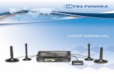 Teltonika RUT955 User manual - solwise.co.uk · All wireless devices for data transferring may be susceptible to interference, which could affect performance. The device is not water-resistant.