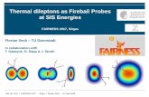 Thermal dileptons as Fireball Probes at SIS Energies · Thermal dileptons as Fireball Probes at SIS Energies FAIRNESS 2017, Sitges Florian Seck – TU Darmstadt in collaboration with