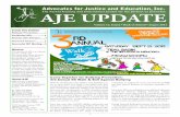 AAJE UPDJE UPDAT - aje-dc.orgaje-dc.org/wp-content/uploads/2015/11/AJE-Newsletter-Summer-2013.pdf · AJE UPDATE Volume 12, Issue2 • Back-to-School • August 2013 2 The 411 on Allergies