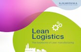 Lean Logistics - K-Hartwall · Keep things rolling with Lean Logistics Lean manufacturing means making sure that the right component quantities get to the right place at the right