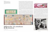 Marie-Louise Ekman · ArtReview 77 Marie-Louise Ekman By Maria Lind The fundamental metaphor in Marie-Louise Ekman’s paintings, objects and films is theatre – roleplay, masks,