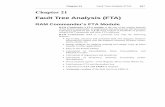21 Fault Tree Analysis - aldsoftware.com · Chapter 21 Fault Tree Analysis (FTA) 489 cause the conclusion or hazard to occur and the probability of this conclusion. A fault tree is