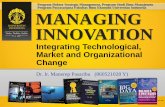 Program Doktor Strategic Management, Program Studi Ilmu ... · 7 MANAGING INNOVATION Dr. Ir. Manerep Pasaribu * Des’ 2018 Tidd & Bessant, 2009 Why Innovation Matters Competitive