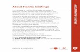 About Hanita Coatings - eichhorn-service.de · About Hanita Coatings For 30 years, Hanita Coatings, situated in Kibbutz Hanita, Israel, has specialized in the development and manufacture