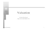 Valuation - stern.nyu.eduadamodar/pdfiles/country/Greece03.pdf · Aswath Damodaran 4 Approaches to Valuation Discounted cashflow valuation, relates the value of an asset to the present