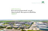 UPM Plattling Environmental and Societal Responsibility 2017 · Environmental and Societal Responsibility 2017 UPM Plattling Production capacity 765.000 t/a graphic papers Personnel