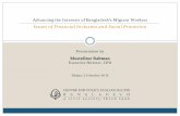 Migration from, and Remittance Flows to, the LDCs - CPDcpd.org.bd/wp-content/uploads/2015/10/Safeguarding-Interests-of... · PMR (2015): Advancing the Interests of Bangladesh’s
