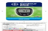 Blood Glucose Monitoring System - diabetes.ascensia.sgdiabetes.ascensia.sg/siteassets/resources/contour-plus-meter-user-guide.pdf · blood glucose monitoring system is not intended