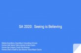 SA 2020: Seeing is Believing - resolution.tau.ac.il · SA 2020 - Vision Areas Arts & Culture Community Safety Downtown Development Economic Competitiveness Education Family Well Being