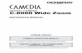 C-8080 Wide Zoom INSTRUCTION MANUAL - cs.olympus-imaging.jp · Thank you for purchasing an Olympus digital camera. Before you start to use your new camera, please read these instructions