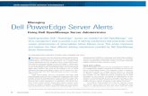 Managing Dell PowerEdge Server Alerts · alert actions is con figured strictly by the cate gory of the monitored components, alerting using SNMP traps in OMSA provides more flexibility
