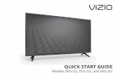 VIZIO - cc.cnetcontent.com · from the wall outlet and disconnect the antenna or cable system. • Power Lines: Do not locate the antenna near overhead light or power circuits, or