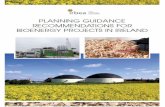 Planning Guidance recommendations for bioenergy projects ... · PLANNING GUIDANCE RECOMMENDATIONS FOR BIOENERGY PROJECTS IN IRELAND iv List of Tables Table 1 Biomass Technologies