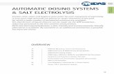 AUTOMATIC DOSING SYSTEMS Salt Electrolysis ... - midas-gmbh.de · 26 02 DOSING SYSTEMS & SALT ELECTROLYSIS SPECIAL POOL MANAGEMENT PH-VALUE and FREE CHLORINE in mg/l The MIDA.Control