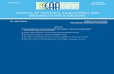 JOURNAL OF PEDIATRIC, EDUCATIONAL AND (RE ... - edaud.org · JOURNAL OF PEDIATRIC, EDUCATIONAL AND (RE)HABILITATIVE AUDIOLOGY VOLUME 23 2017-2018 ISSN 2378-0916 Official Journal of