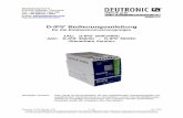 D-IPS Bedienungsanleitung - deutronic.com · Deutronic D-IPS Manual - DE - 2 / 19 -® 03 / 2015 D-IPS® und DEUTRONIC® sind eingetragene Marken der Deutronic Elektronik GmbH. Technische