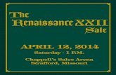 “Renaissance XXII” Sale - missouricharolais.commissouricharolais.com/pdfs/2014/Single_page_2014_Layout_1.pdf“Renaissance XXII” Sale April 12, 2014 Saturday – 1 P.M. Chappell’s