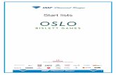 Start lists - static.sportresult.comstatic.sportresult.com/sports/at/data/2019/oslo/Startlists.pdf · IAAF DIAMOND LEAGUE Oslo (NOR) 13th June 2019 REVISED 3 13 JUN 15:05 Start lists