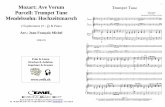 Mozart: Ave Verum Purcell: Trumpet Tune Mendelssohn ... · EUPHONIUM & CD PLAYBACK EMR 902MC ARMITAGE, Dennis Solo Album Vol. 01 + CD (5) EMR 929MC ARMITAGE, Dennis 10 Solo Album