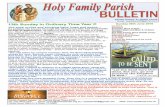 Full page photo - Holy Family Catholic Churchholyfamily.com.au/bulletin/2016/bulletin20160626.pdfHoly Parish BULLETIN 13th Sunday in Ordinary Time Year C The book cyclist and bringing