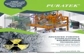 TION PLANTS TEK - PURATEK · PURATEK® Weighing & Dosing units for filling up the stabilization reactor Dosing spiral conveyor with anti-wear mangan slide inserts In most cases, the