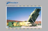 Truck Dumpers - Phelps Industries · This allows a hopper or conveyor to be placed against the dumper, with only the trailer rotating over the hopper or conveyor. This also pro vides