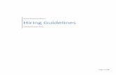 Human Resources Division Hiring Guidelines · The Human Resources Division (HRD) has rolled out an electronic hiring process called MassCareers, which allows electronic approval,