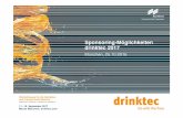 Sponsoring-Möglichkeiten drinktec 2017fs-media.nmm.de/ftp/DRI/files/pdf/dri17_Sponsoring-Möglichkeiten_de.pdf · Keynote Speaker“ Sponsor Paket für das „5 o‘clock theme“