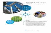 Agilent ICP-MS Journal · Inside this Issue May 2010 – Issue 42 Agilent ICP-MS Journal 2-3 Simple, Reliable EPA 6020A Analysis Using the Agilent 7700x with HMI 4-5 User article: