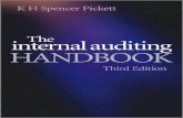 THE INTERNAL AUDITING HANDBOOK - … · THE INTERNAL AUDITING HANDBOOK Third edition K. H. Spencer Pickett (Assisted by Jennifer M. Pickett) A John Wiley and Sons, Ltd., Publication