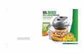 BIG BOSS OIL-LESS FRYER INSTRUCTIONS 12-12-11frytheworld.com/wp-content/uploads/2016/02/big-boss-oil-less-fryer-manual.pdf · heat cooks food from inside out, sealing in juices. Air